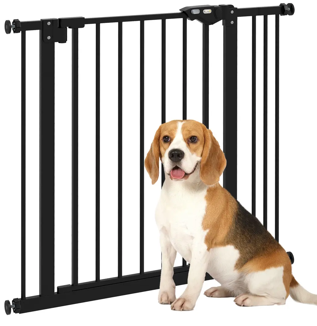 Bariera de siguranta pentru caini PawHut D06-096V02BK (Black)