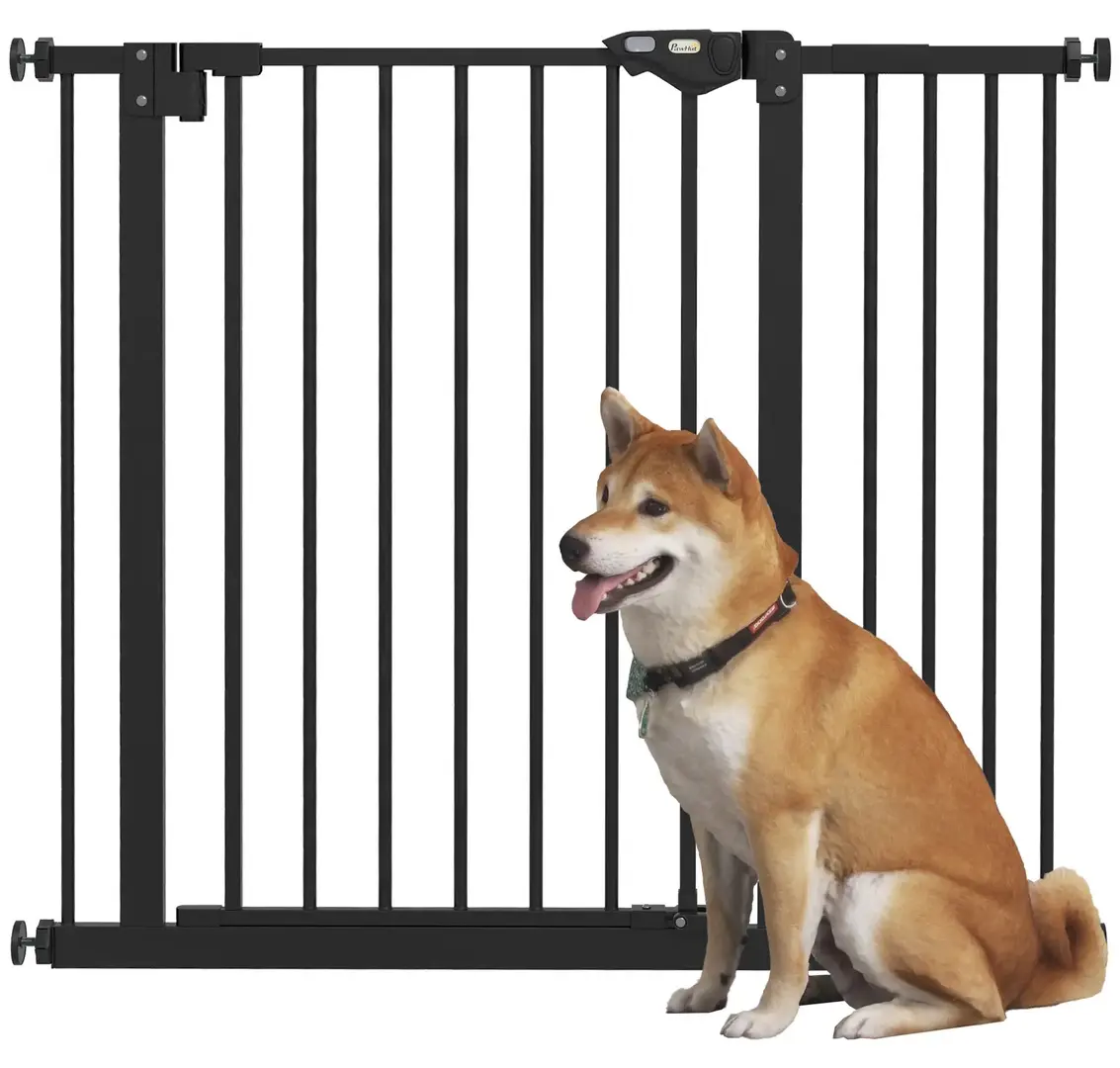 Bariera de siguranta pentru caini PawHut D06-096V03BK (Black)