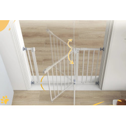 Bariera de siguranta pentru caini PawHut D06-099 (White) Thumb