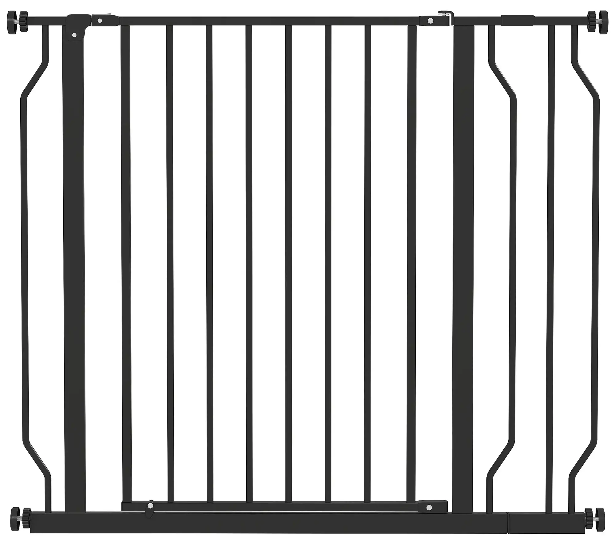 Bariera de siguranta pentru caini PawHut D06-109V00BK (Black) - 3