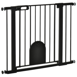 Bariera de siguranta pentru caini PawHut D06-110V01BK (Black) Thumb