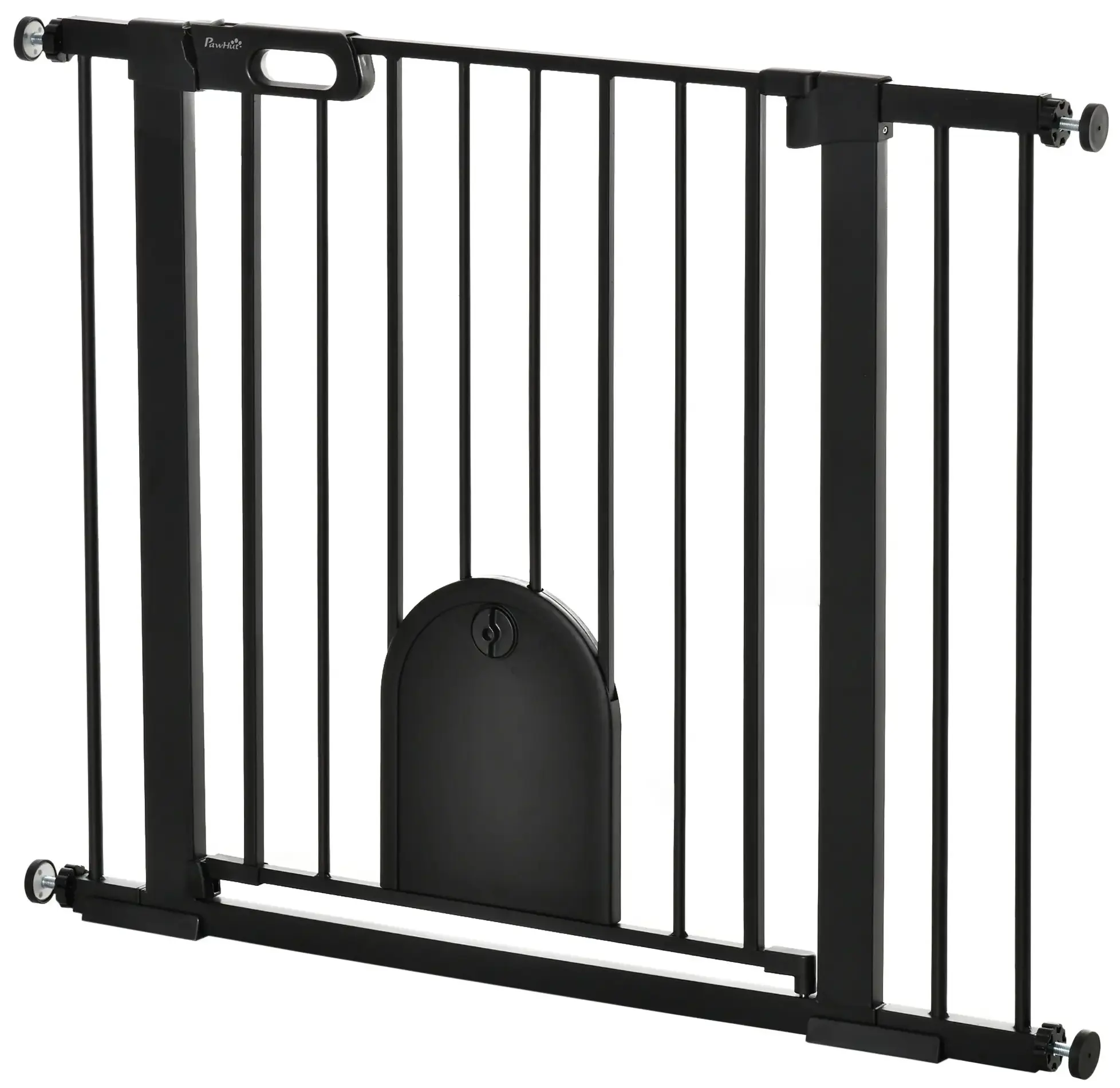 Bariera de siguranta pentru caini PawHut D06-110V01BK (Black) - 3