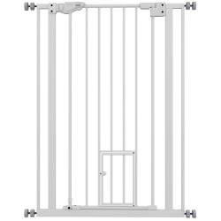 Bariera de siguranta pentru caini PawHut D06-124V00WT (White) Thumb