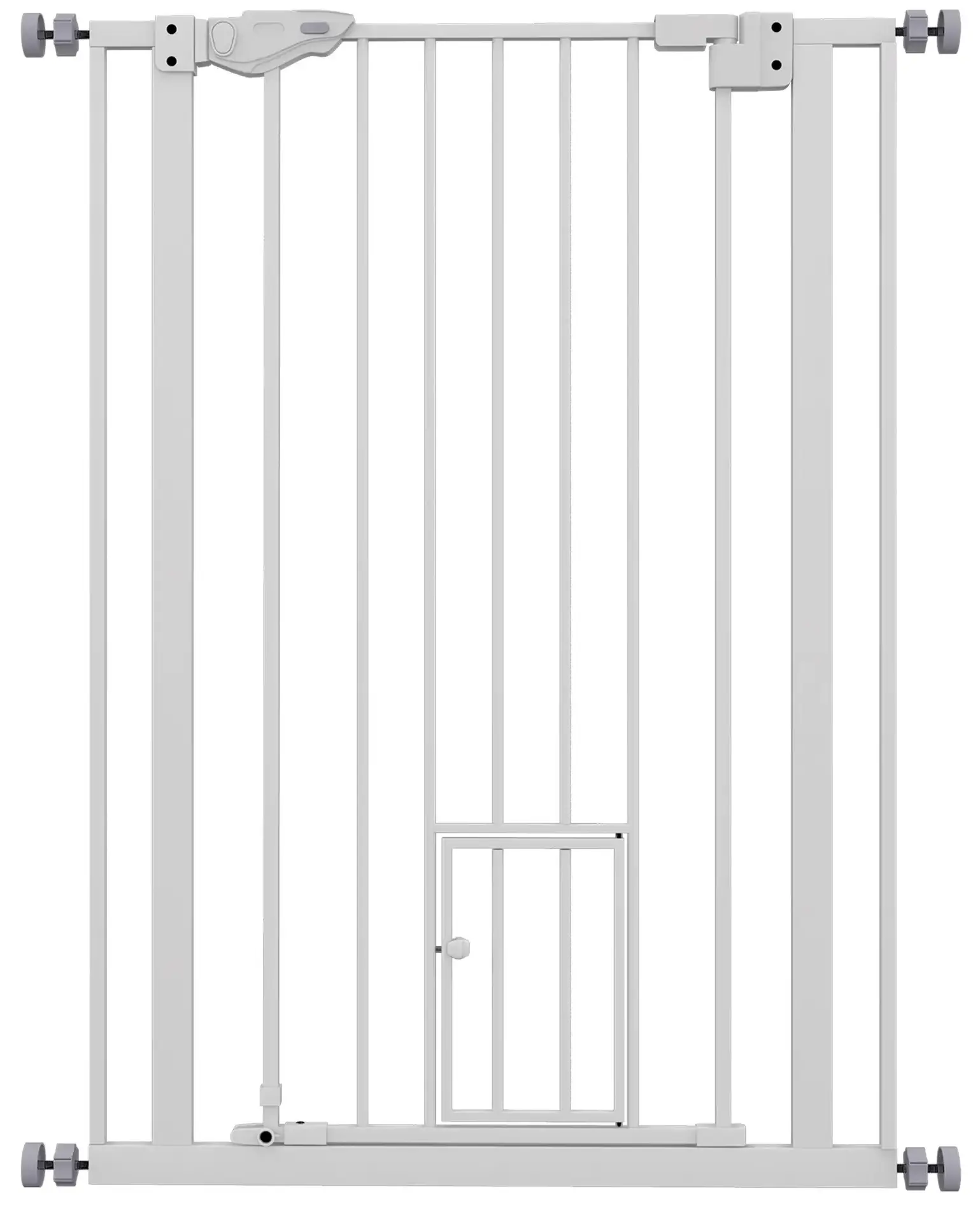 Bariera de siguranta pentru caini PawHut D06-124V00WT (White) - 3