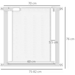 Защитный барьер для собак PawHut D06-144WT (White) Thumb