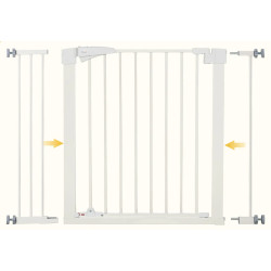 Bariera de siguranta pentru caini PawHut D06-176V00WT (White) Thumb