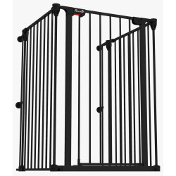 Bariera de siguranta pentru caini PawHut D06-186V00BK (Black) Thumb