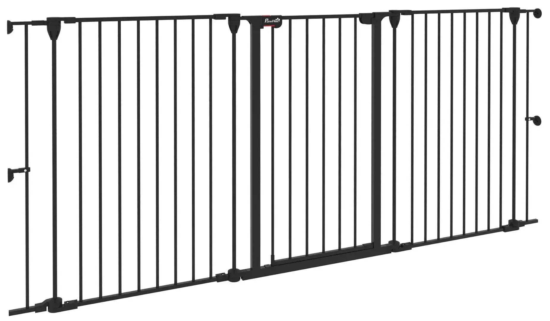 Bariera de siguranta pentru caini PawHut D06-186V00BK (Black)