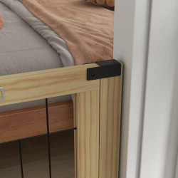 Bariera de siguranta pentru caini PawHut D06-191V00ND (Natural) Thumb