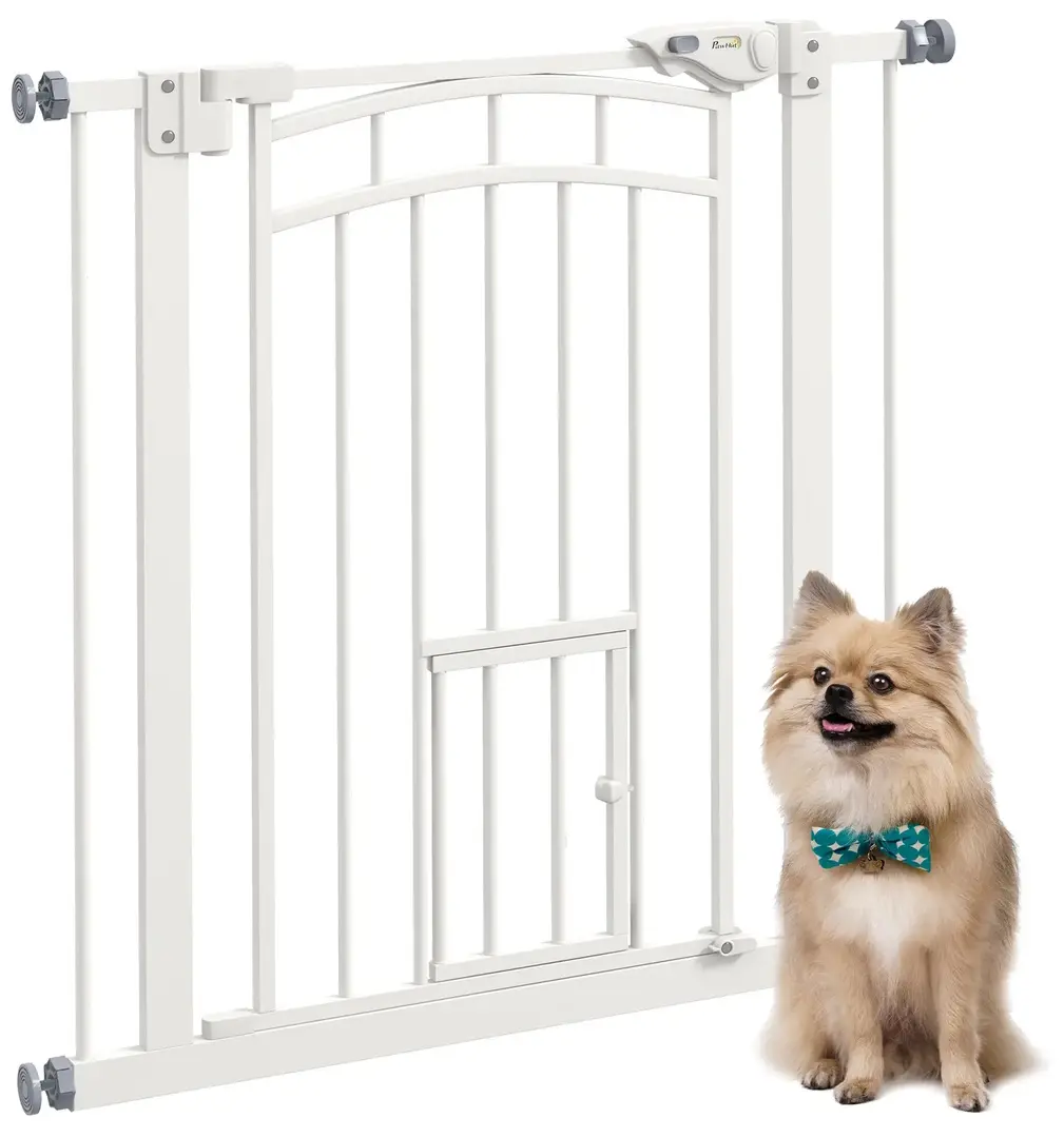 Защитный барьер для собак PawHut D06-212V00WT (White)