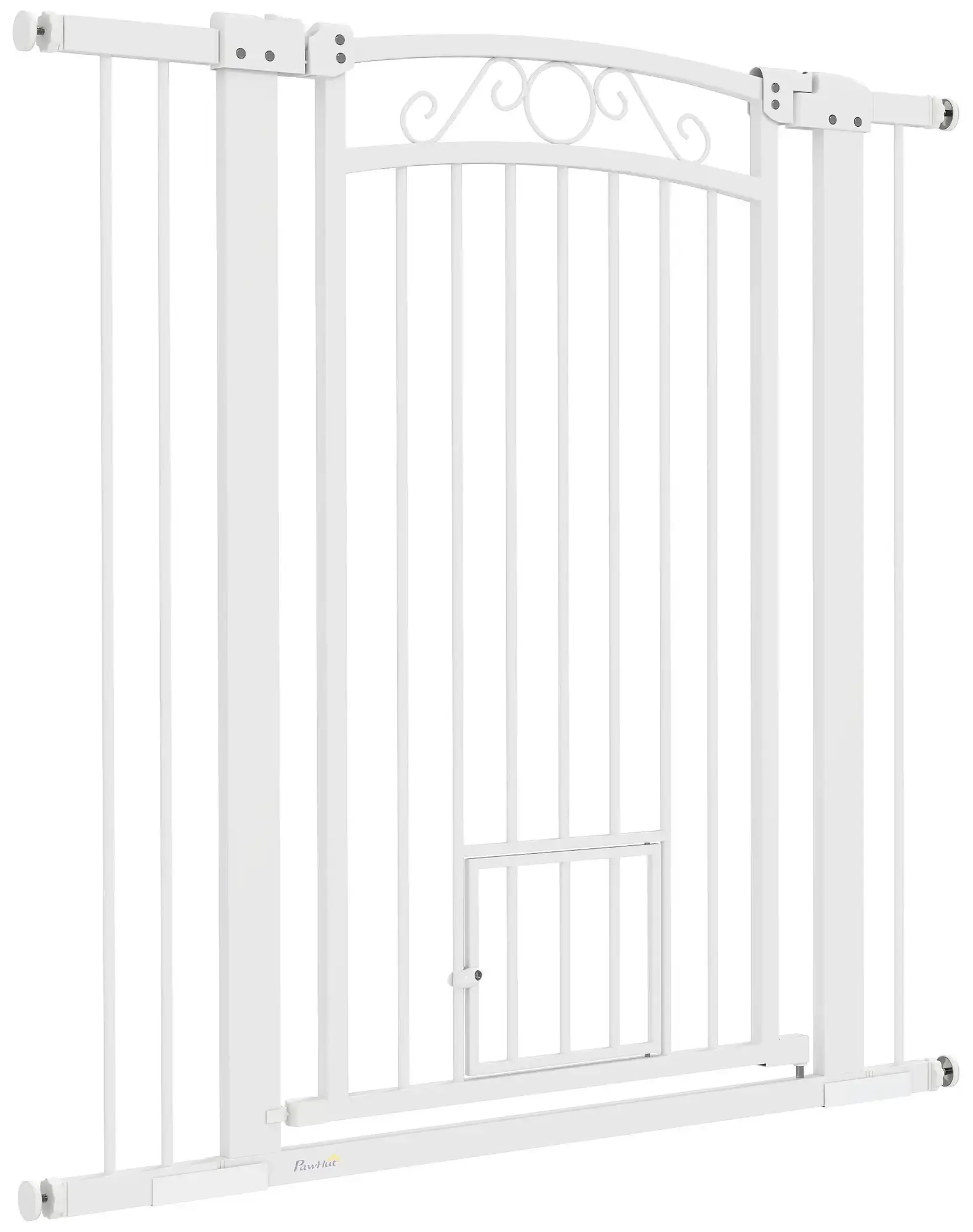 Защитный барьер для собак PawHut D06-241V12WT (White) - 2