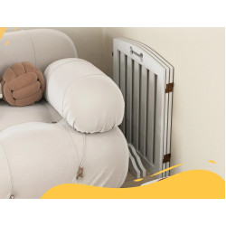 Bariera de siguranta pentru caini PawHut D06-244V00WT (White) Thumb