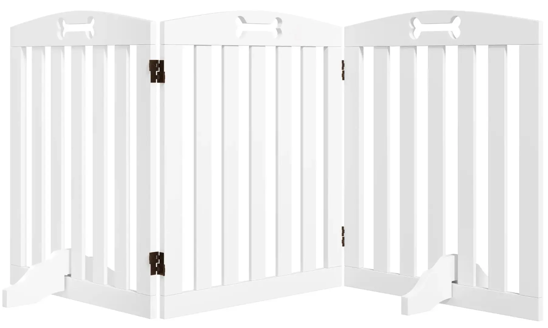 Bariera de siguranta pentru caini PawHut D06-244V00WT (White)