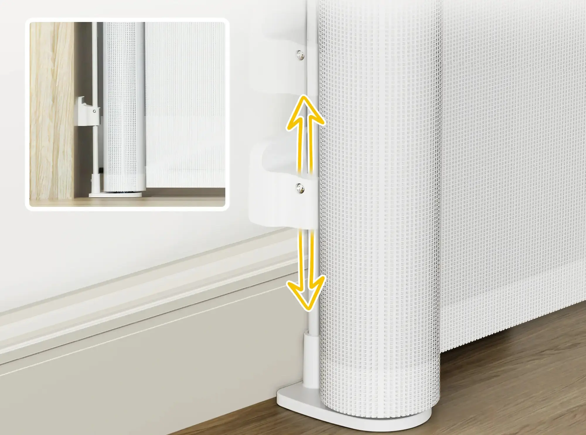 Защитный барьер для собак PawHut D06-265V00WT (White) - 5