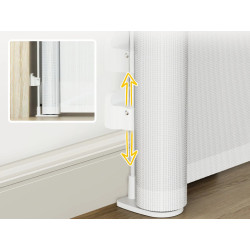 Защитный барьер для собак PawHut D06-266V00WT (White) Thumb