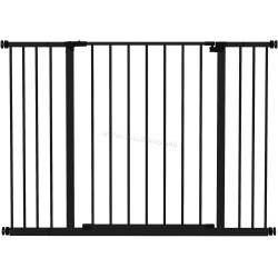 Bariera de protectie pentru animale PawHut D06-058BK (Black)