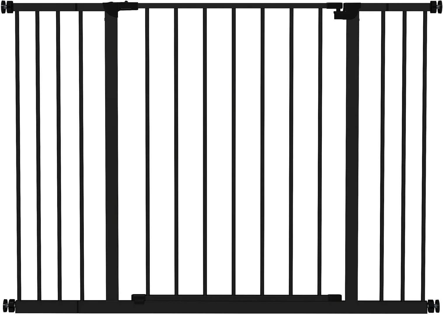 Bariera de protectie pentru animale PawHut D06-058BK (Black)