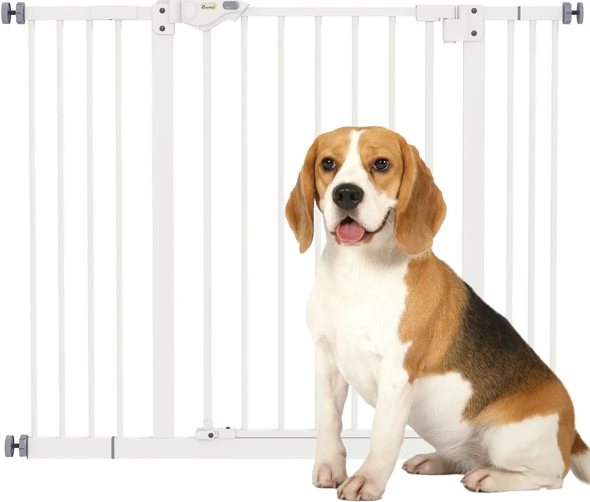 Bariera de protectie pentru animale PawHut D06-096V04WT (White) - 3