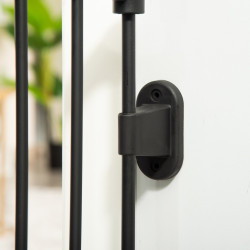 Bariera de protectie pentru animale PawHut D06-125BK (Black) Thumb