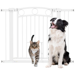 Bariera de protectie pentru animale PawHut D06-242V10WT (White) Thumb