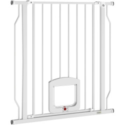 Bariera de protectie pentru animale PawHut D06-279V00WT (White) Thumb