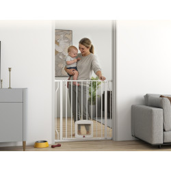 Bariera de protectie pentru animale PawHut D06-279V00WT (White) Thumb