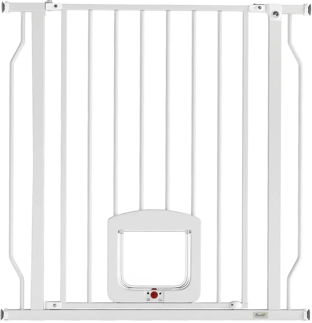 Bariera de protectie pentru animale PawHut D06-279V00WT (White)