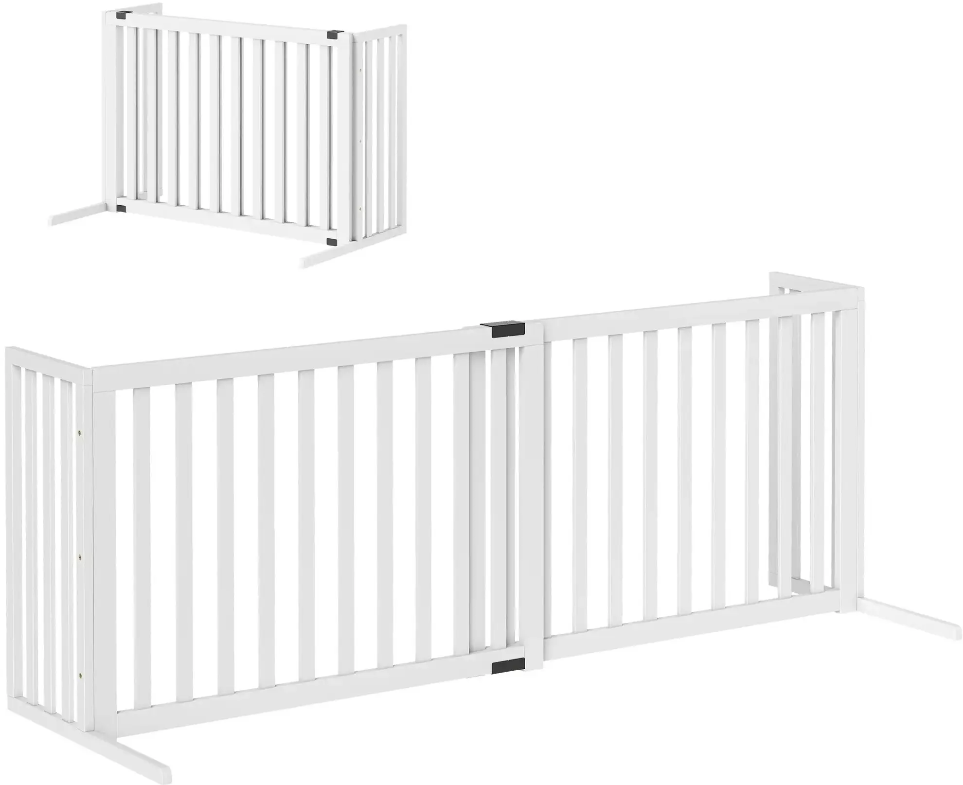 Bariera de protectie pentru animale PawHut D06-282V00WT (White) - 3