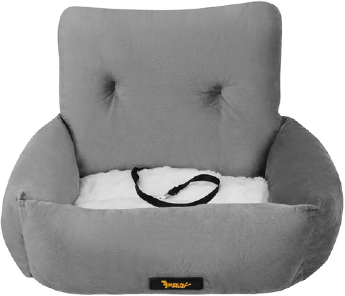 Автокресло для собак Purlov 5900779964464 (Grey) - 2