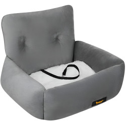 Scaun auto pentru caini Purlov 5900779964464 (Grey)