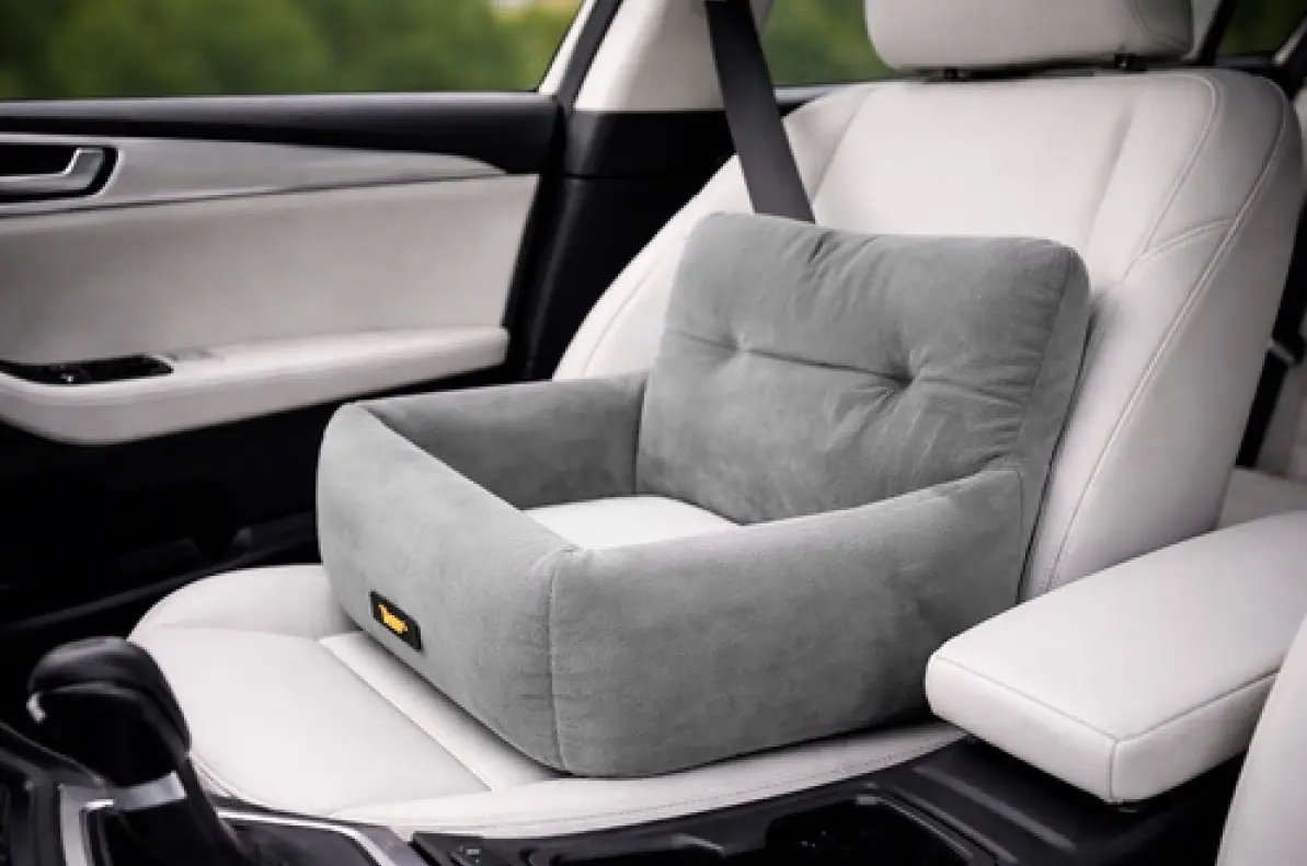Автокресло для собак Purlov 5900779964471 (Grey) - 4