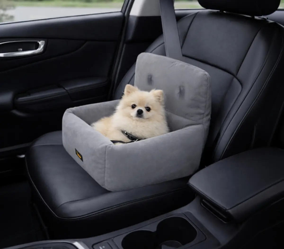 Автокресло для собак Purlov 5900779964471 (Grey) - 5