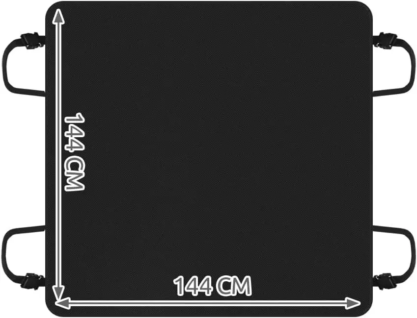 Автомобильный чехол-коврик для собак Purlov 23691 (Black)