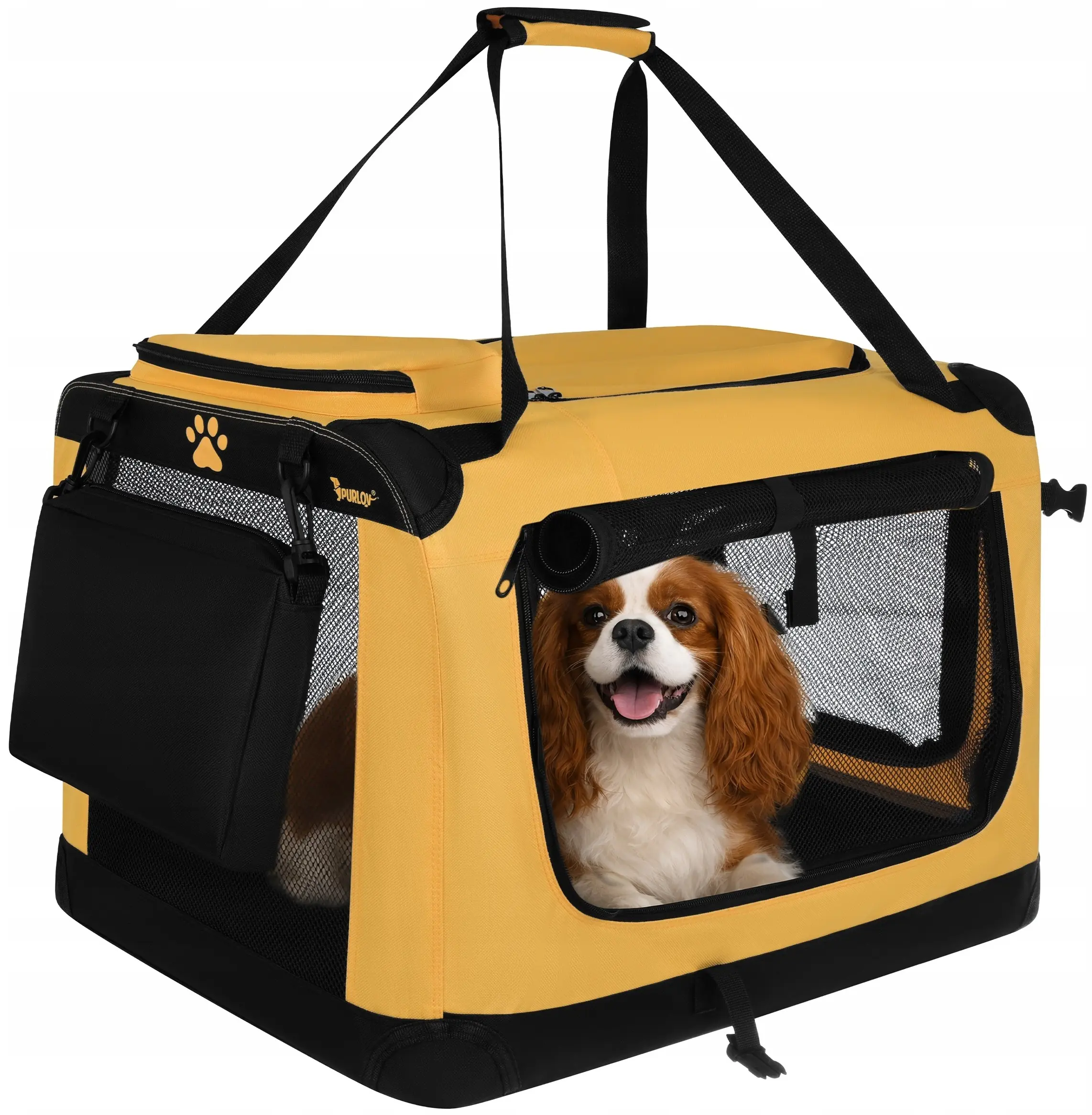 Сумка-переноска Purlov 5900779963429 (Yellow/Black) - 2