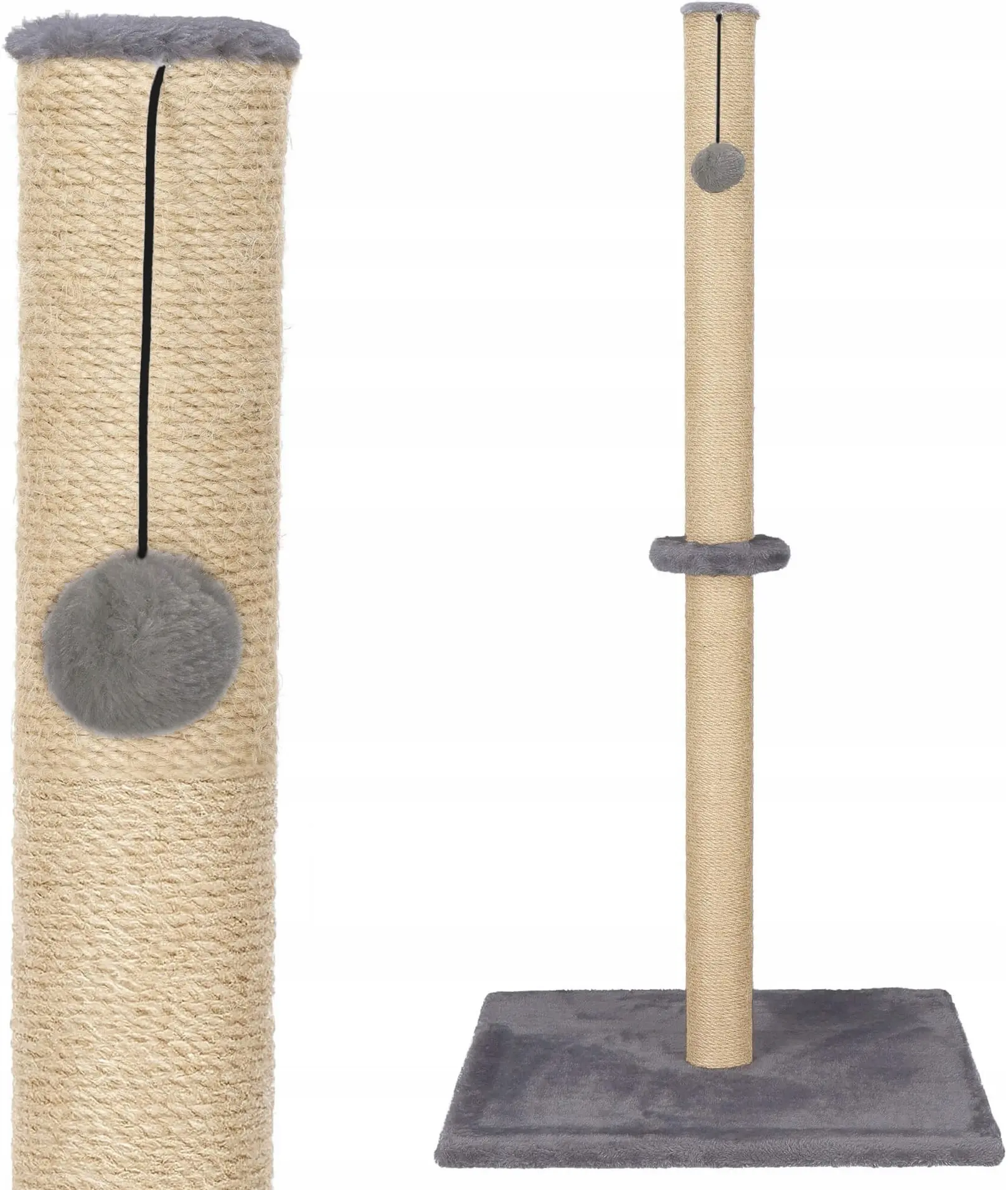 Когтеточка для кошек Springos PA1030 (Beige/Gray) - 2