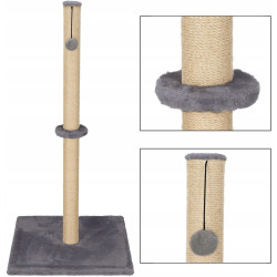 Когтеточка для кошек Springos PA1030 (Beige/Gray) Thumb