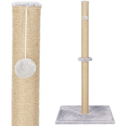Stalp de zgariat pentru pisici Springos PA1031 (Beige/Light Gray) Thumb