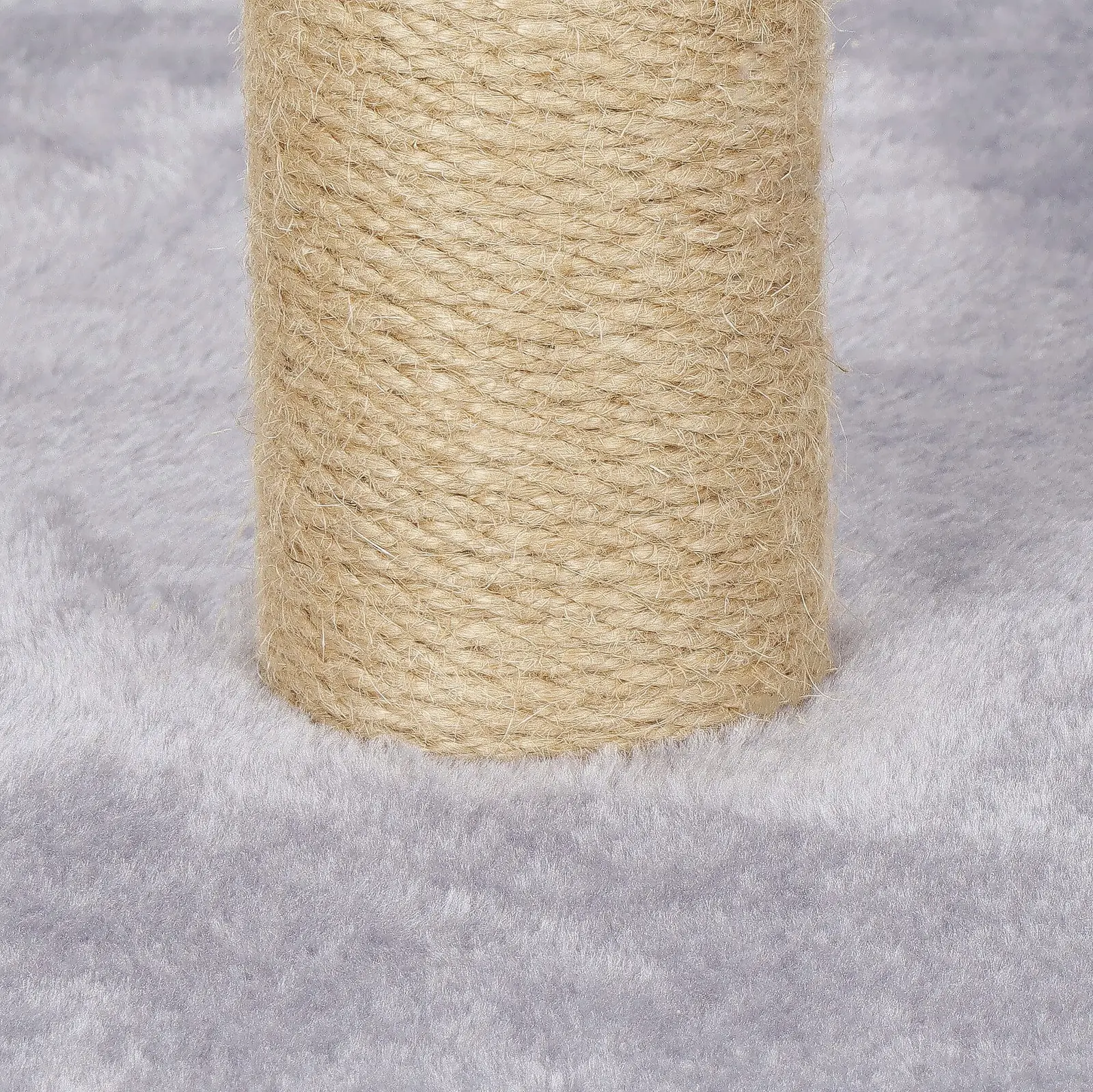 Stalp de zgariat pentru pisici Springos PA1031 (Beige/Light Gray) - 6