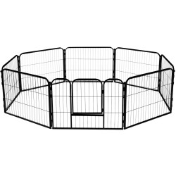 Загон для собак Springos PA1002 (Black) Thumb