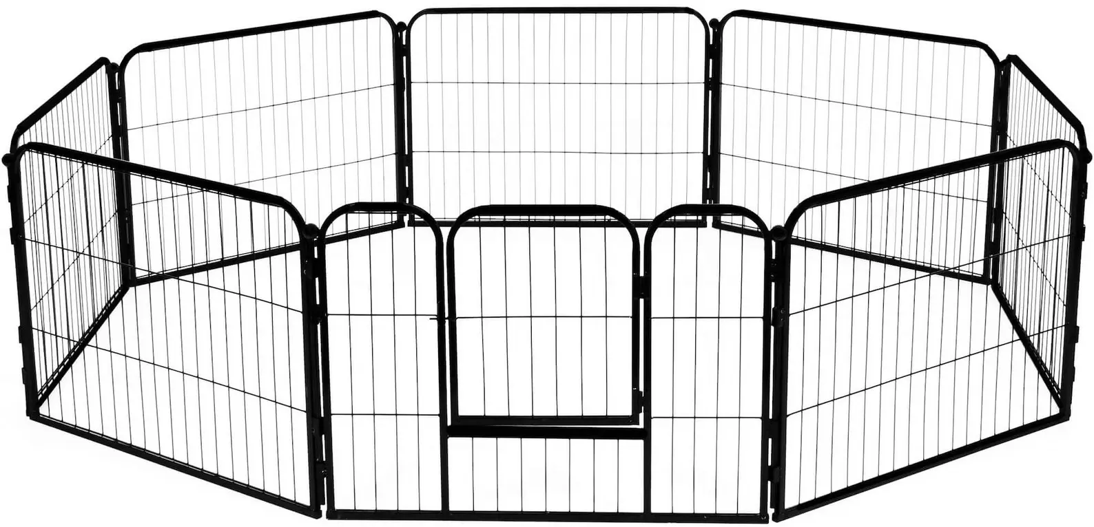 Загон для собак Springos PA1002 (Black) - 3