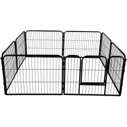 Загон для собак Springos PA1002 (Black) Thumb