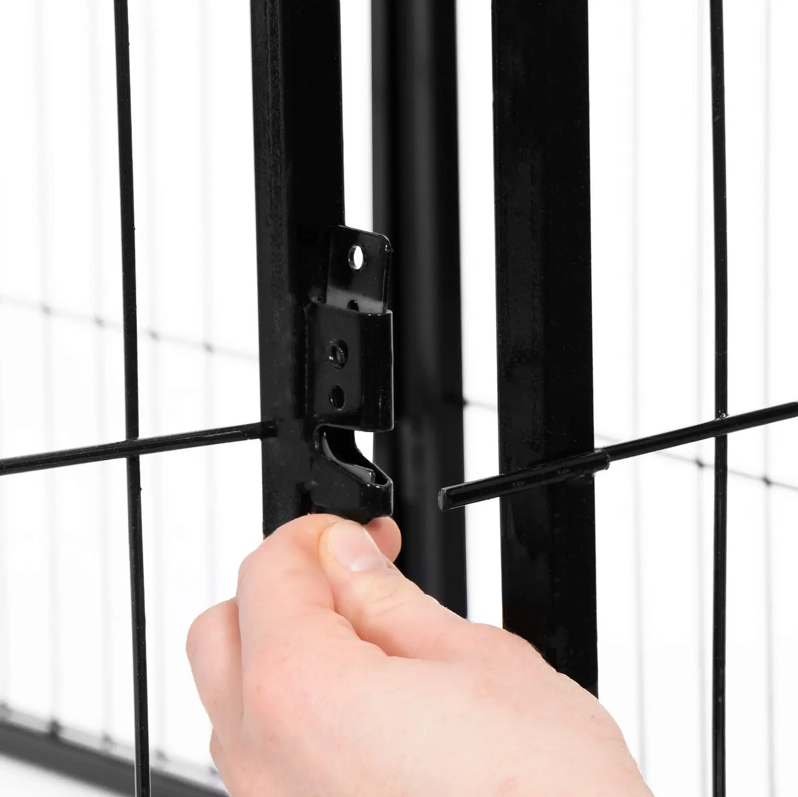 Загон для собак Springos PA1002 (Black) - 8
