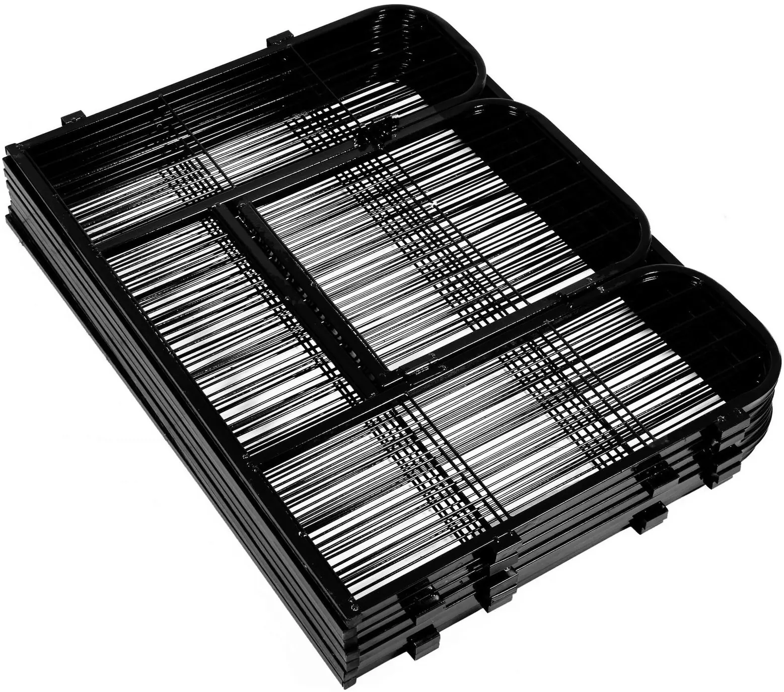 Загон для собак Springos PA1002 (Black) - 10