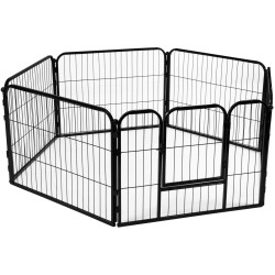 Загон для собак Springos PA1003 (Black) Thumb