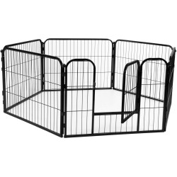 Загон для собак Springos PA1003 (Black) Thumb