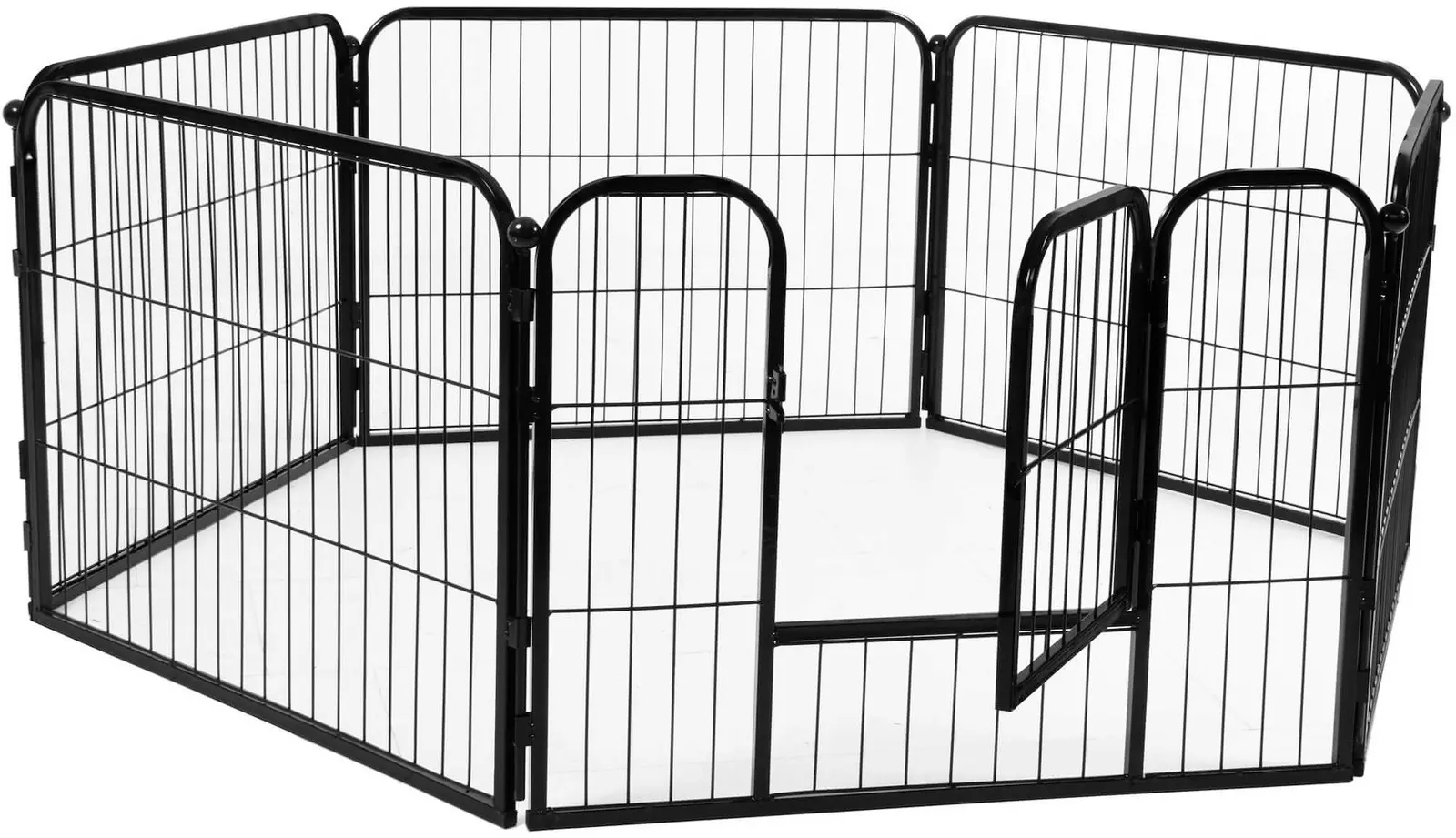 Загон для собак Springos PA1003 (Black) - 4