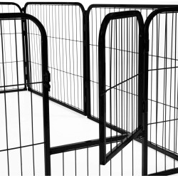 Загон для собак Springos PA1003 (Black) Thumb