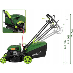 Бензиновая газонокосилка Gardlov DriveX (Green/Black) Thumb