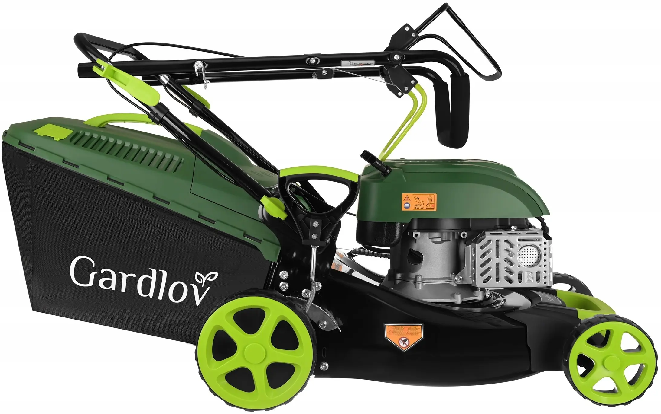 Бензиновая газонокосилка Gardlov DriveX (Green/Black) - 2