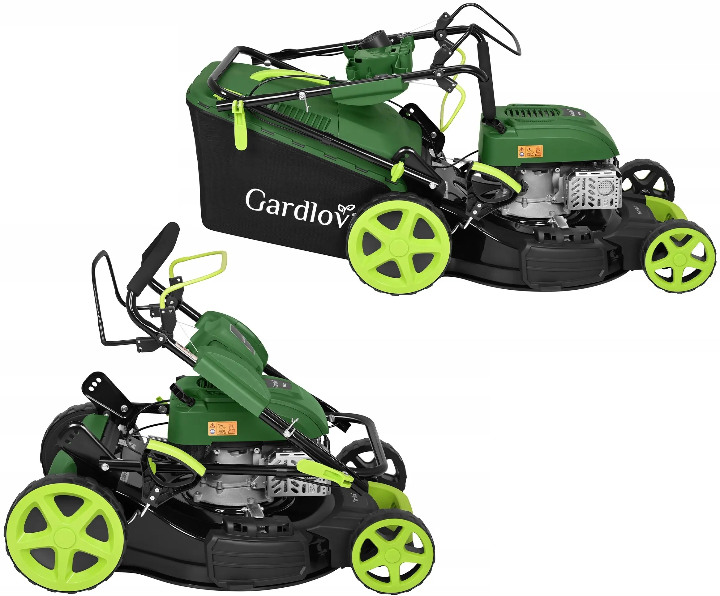 Бензиновая газонокосилка Gardlov DriveXPro (Green/Black) - 3